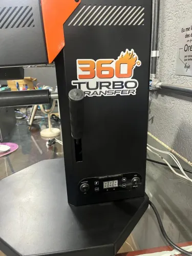 Máquina de Transfer Giro 360 Turbo Transfer