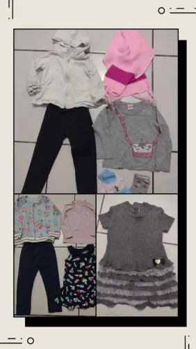 Lote menina tamanhos 1/2/3 - 10 peças
