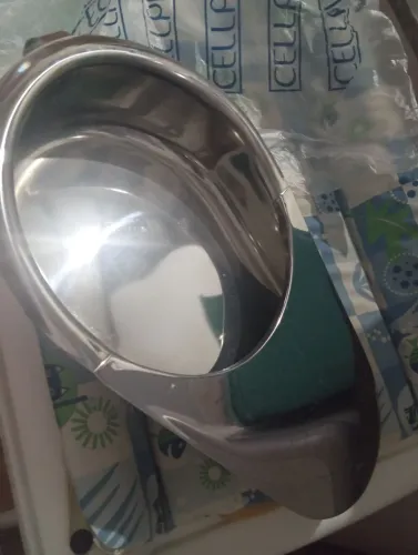 Aparadeira aço inox nova pra vender 120 reais 