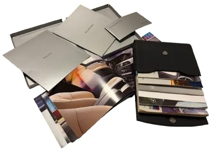 Manual Proprietário Mercedes Benz W204 modelo C180 2011 2012 2013 2014 + Kit de emergência
