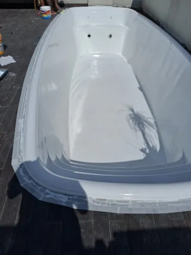 Pintura e reforma de piscina fibra