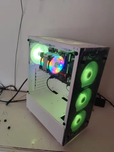 Kit 6 Fans Withe ARGB Rise Mode