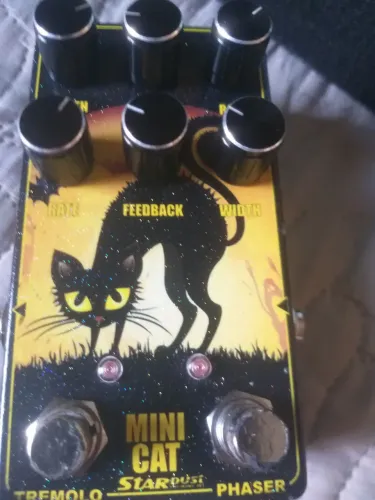 Pedal phaser & tremolo Stardust Mini Cat
