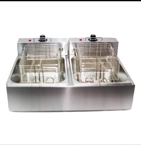 Fritadeira elétrica dupla 5 litros