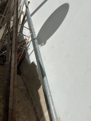 Poste galvanizado padrão energia