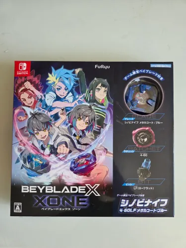 Beyblade X XONE Japonês edição de colecionador com Beyblade X Shinobi Knife 4-60LF