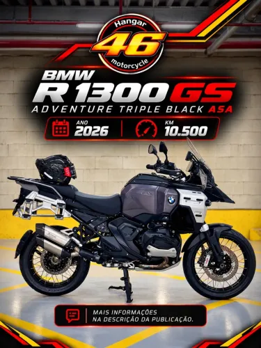 BMW R 1300 GS ADVENTURE TRIPLE BLACK ASA