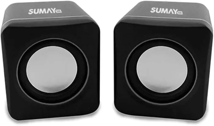 Caixa de som 2.0 CSPC 1310 SUMAY 6W RMS