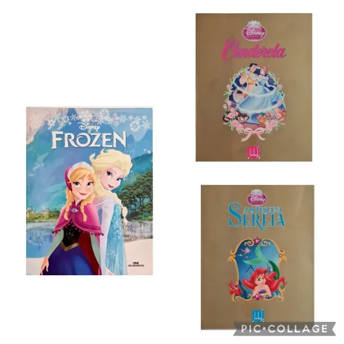 Kit de Livros Princesas - 3 Livros
