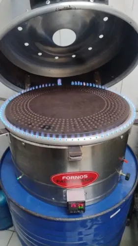 Forno de pizza paulistano digital com visor P40