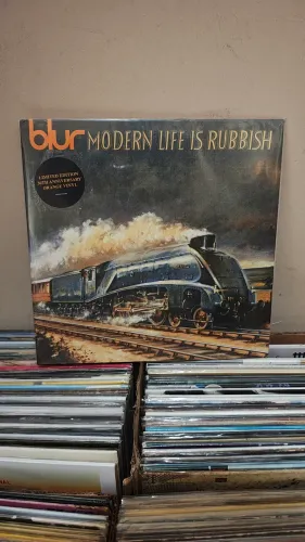 Blur - Modern Life IS Rubbish LP duplo vinil laranja
