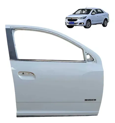 Porta Gm Cobalt 2013 A 2020 Dianteira Direita Dianteira Direito Branco