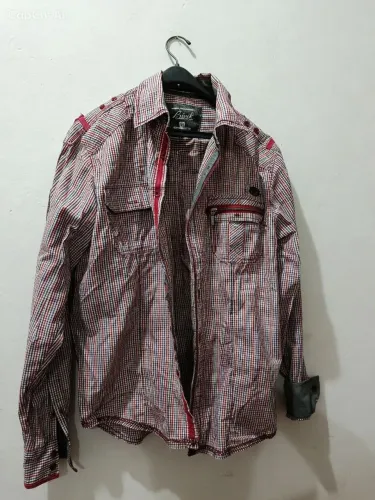 Camisa Xadrez Bivik Manga Longa - Tam P - Estilo Casual