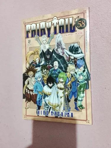 Mangá Fairytail JBC Vol 58 em bom estado