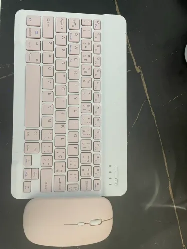 Teclado e mouse para tablet