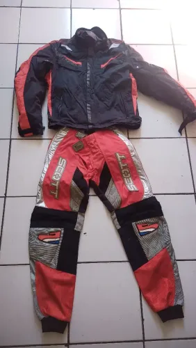 Macacão completo para motos esportiva