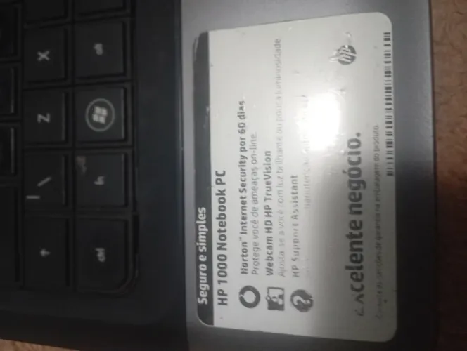 Not book HP pavilion para retirar peças