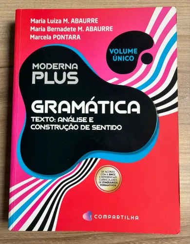 Moderna Plus Gramática 4 Edição Volume Único