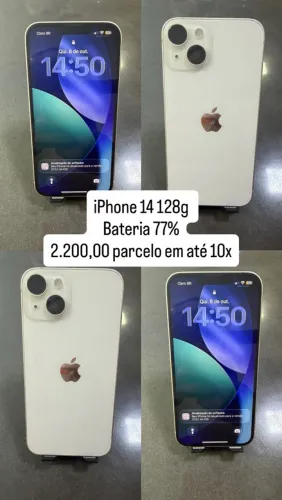iPhone 14 128g branco
