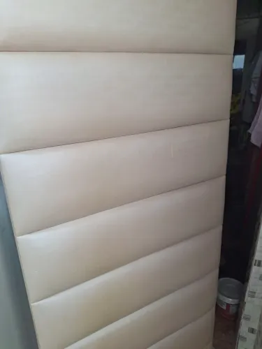 Painel de facto para cama box queen Rosê