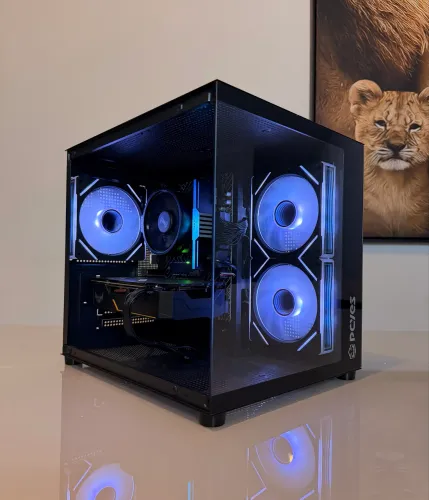 PC Gamer Ryzen RTX Asus tuf novo na caixa 