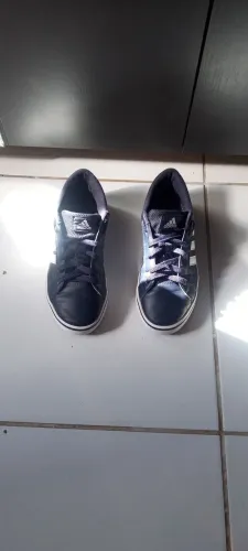 Tênis Azul Adidas Court número 37 Original 