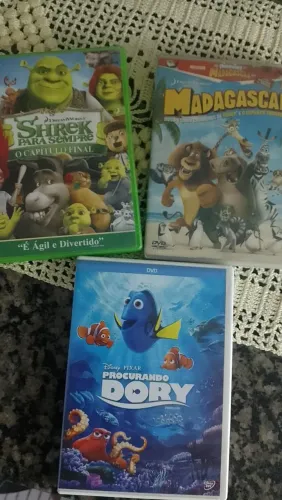 Pedido - 03 dvds infantis