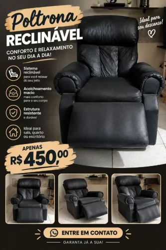Poltrona Reclinável