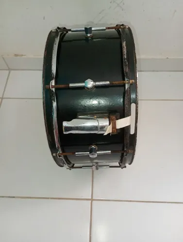 Caixa de 14" Polegadas, 8 Afinações Com Pele Batedeira, Esteira, Pele Resposta 