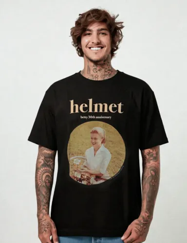 Camiseta Helmet - Betty 30th Anniversary - Tam. G