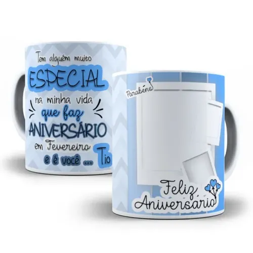 Canecas personalizadas para aniversário, eventos...