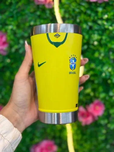 Copo Térmico do Brasil 473ml - times