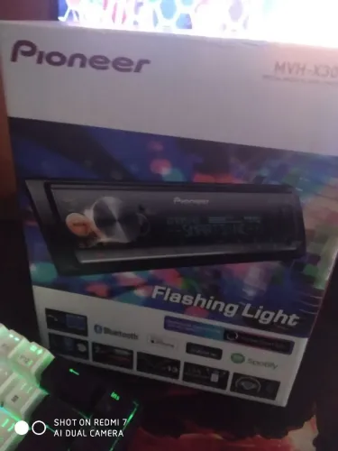 Som automotivo Pioneer Mxh x3000 Mixtrax USB Bluetooth 
