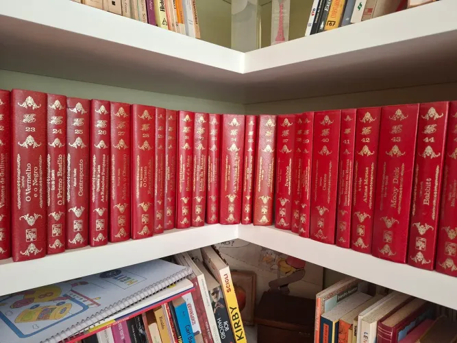 Coleção completa em excelente estado! Para quem ama os livros: 53 volumes em edição luxo.