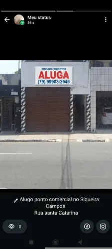alugo ponto comercial Siqueira Campos