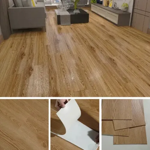 Piso Vinílico Autocolante Amadeirado 91x15cm - Pronta Entrega