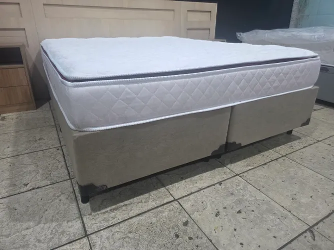 Cama Box Queen Castor D45