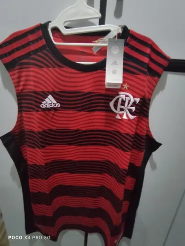 Camiseta regata do Flamengo retrô 22