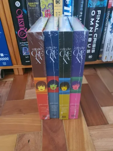 Coleção crepax pipoca e nanquim 4 volumes