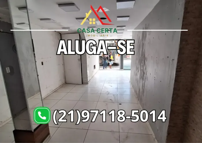 Imóvel para aluguel com 38 metros quadrados em Centro - Nova Iguaçu - RJ