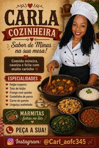 Cozinheira no seu evento