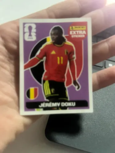 jérémy doku extra sticker