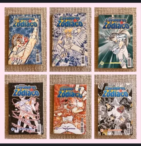 Cavaleiros do Zodíaco - Mangás - Volumes 01 ao 16 e 18 ao 27.