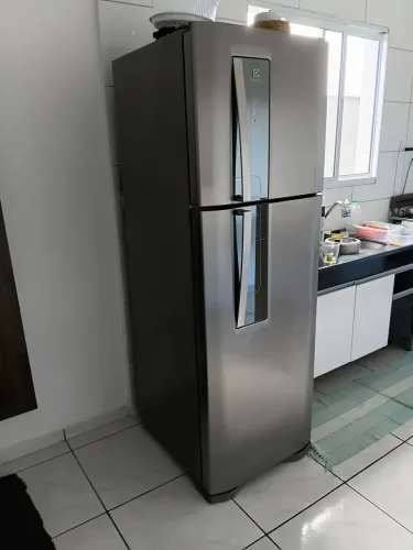Geladeira inox 220volts
