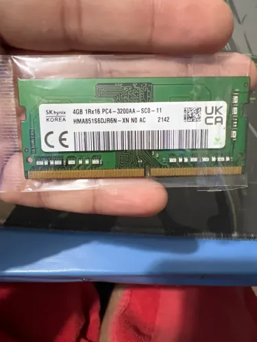Memória notebook 4GB 3200Mhz