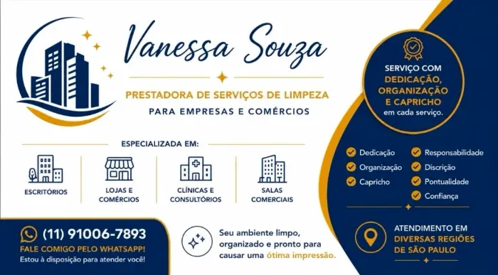 Serviços de Limpeza Comercial