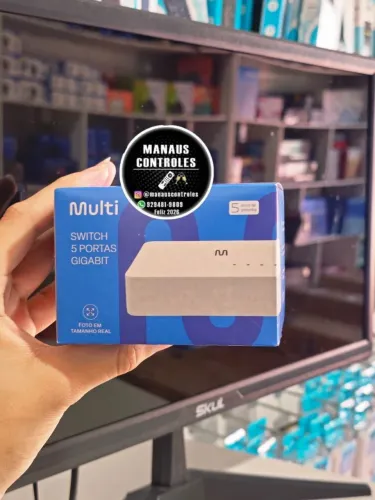 Switch gigabit 5 portas