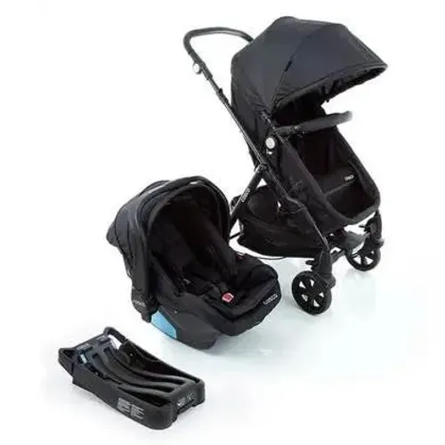 Carrinho + Bebê Conforto + Suporte para carro - Kit Completo Cosco (Seminovo)
