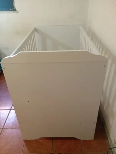 Berço mini cama Carolina mel 3in1 6221Br Novo 