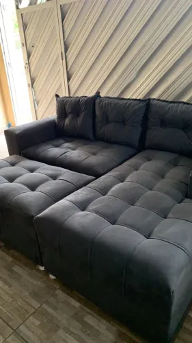 Cinza disponível pronta entrega Chaise 